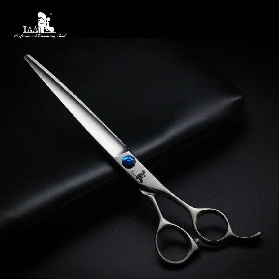 TAA 犬用トリミングストレートシザー KM-70 COBALT トリミングストレートシザー |K-pro 株式会社ケイプロ